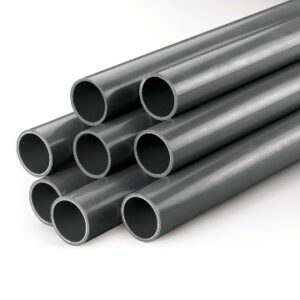 PVC Pipe, HP, Class E, 15Bar, Grey